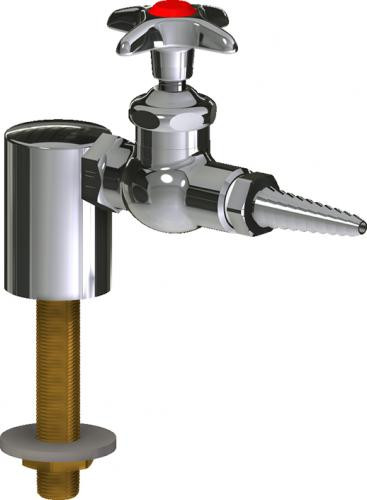  Chicago Faucets (LWV1-C12-10) Deck-mounted laboratory turret with water valve