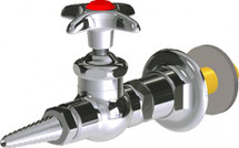 Chicago Faucets (LWV1-C12-55) Wall-mounted water valve with flange