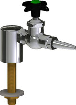 Chicago Faucets (LWV1-C13-10) Deck-mounted laboratory turret with water valve