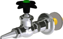 Chicago Faucets (LWV1-C13-55) Wall-mounted water valve with flange