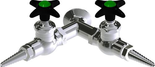  Chicago Faucets (LWV1-C13-60) Wall-mounted water valve with flange