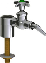 Chicago Faucets (LWV1-C21-10) Deck-mounted laboratory turret with water valve