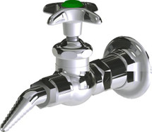 Chicago Faucets (LWV1-C21-50) Wall-mounted water valve with flange