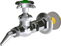Chicago Faucets (LWV1-C21-55) Wall-mounted water valve with flange