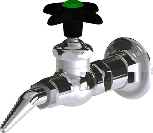  Chicago Faucets (LWV1-C23-50) Wall-mounted water valve with flange