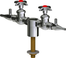 Chicago Faucets (LWV1-C32-25) Deck-mounted laboratory turret with water valve