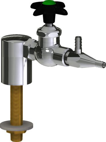  Chicago Faucets (LWV1-C33-10) Deck-mounted laboratory turret with water valve