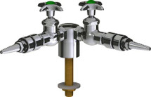 Chicago Faucets (LWV1-C41-20) Deck-mounted laboratory turret with water valve