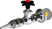 Chicago Faucets (LWV1-C44-55) Wall-mounted water valve with flange