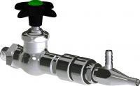 Chicago Faucets (LWV1-C63) Single water valve for wall or turret mount