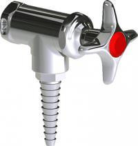 Chicago Faucets (LWV2-A12) Single water valve for wall or turret mount