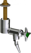 Chicago Faucets (LWV2-A21-10) Deck-mounted laboratory turret with water valve
