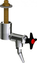 Chicago Faucets (LWV2-A24-10) Deck-mounted laboratory turret with water valve