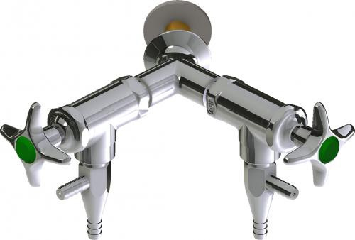  Chicago Faucets (LWV2-A31-65) Wall-mounted water valve with flange