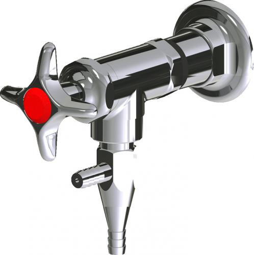  Chicago Faucets (LWV2-A32-50) Wall-mounted water valve with flange