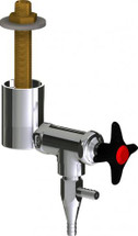 Chicago Faucets (LWV2-A34-10) Deck-mounted laboratory turret with water valve