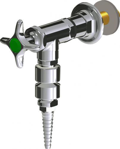  Chicago Faucets (LWV2-A41-55) Wall-mounted water valve with flange