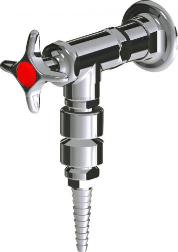  Chicago Faucets (LWV2-A42-50) Wall-mounted water valve with flange
