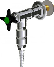 Chicago Faucets (LWV2-A43-55) Wall-mounted water valve with flange