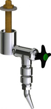 Chicago Faucets (LWV2-A53-10) Deck-mounted laboratory turret with water valve