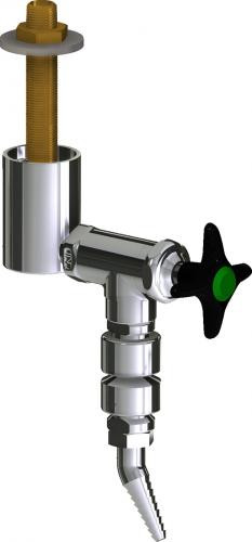  Chicago Faucets (LWV2-A53-10) Deck-mounted laboratory turret with water valve