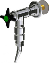 Chicago Faucets (LWV2-A53-55) Wall-mounted water valve with flange