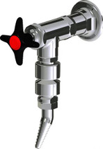 Chicago Faucets (LWV2-A54-50) Wall-mounted water valve with flange