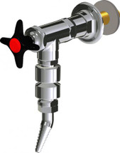 Chicago Faucets (LWV2-A54-55) Wall-mounted water valve with flange