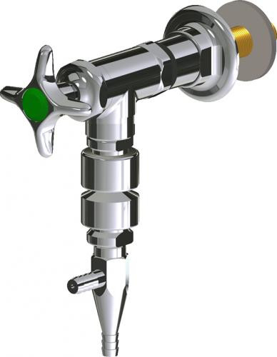  Chicago Faucets (LWV2-A61-55) Wall-mounted water valve with flange