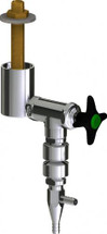 Chicago Faucets (LWV2-A63-10) Deck-mounted laboratory turret with water valve