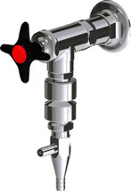 Chicago Faucets (LWV2-A64-50) Wall-mounted water valve with flange