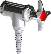 Chicago Faucets (LWV2-B12) Single water valve for wall or turret mount