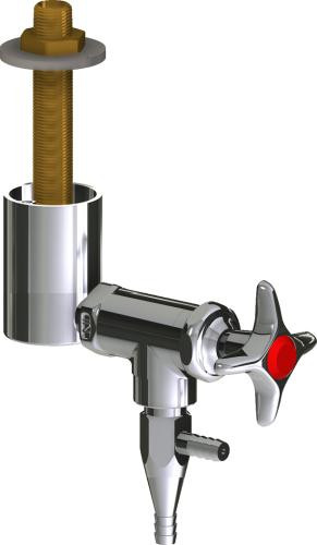  Chicago Faucets (LWV2-B32-10) Deck-mounted laboratory turret with water valve
