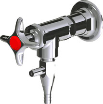 Chicago Faucets (LWV2-B32-50) Wall-mounted water valve with flange