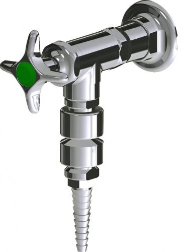  Chicago Faucets (LWV2-B41-50) Wall-mounted water valve with flange
