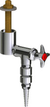 Chicago Faucets (LWV2-B42-10) Deck-mounted laboratory turret with water valve