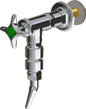 Chicago Faucets (LWV2-B51-55) Wall-mounted water valve with flange