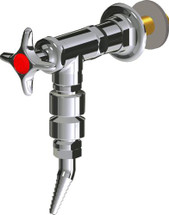 Chicago Faucets (LWV2-B52-55) Wall-mounted water valve with flange