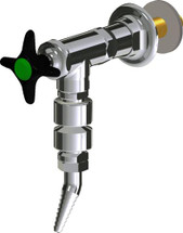 Chicago Faucets (LWV2-B53-55) Wall-mounted water valve with flange