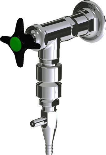  Chicago Faucets (LWV2-B63-50) Wall-mounted water valve with flange