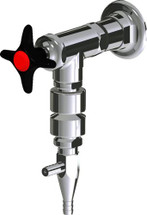 Chicago Faucets (LWV2-B64-50) Wall-mounted water valve with flange