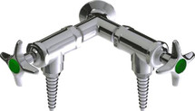 Chicago Faucets (LWV2-C11-60) Wall-mounted water valve with flange