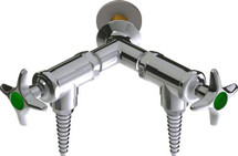 Chicago Faucets (LWV2-C11-65) Wall-mounted water valve with flange