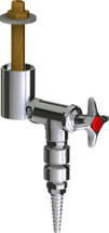 Chicago Faucets (LWV2-C42-10) Deck-mounted laboratory turret with water valve