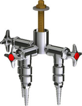 Chicago Faucets (LWV2-C42-30) Deck-mounted laboratory turret with water valve