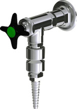 Chicago Faucets (LWV2-C43-50) Wall-mounted water valve with flange