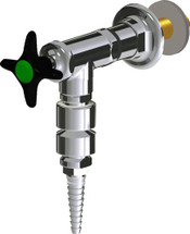 Chicago Faucets (LWV2-C43-55) Wall-mounted water valve with flange