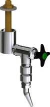 Chicago Faucets (LWV2-C53-10) Deck-mounted laboratory turret with water valve