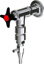 Chicago Faucets (LWV2-C64-50) Wall-mounted water valve with flange