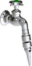 Chicago Faucets (LWV3-A41) Wall-mounted hose bibb water faucet with flange